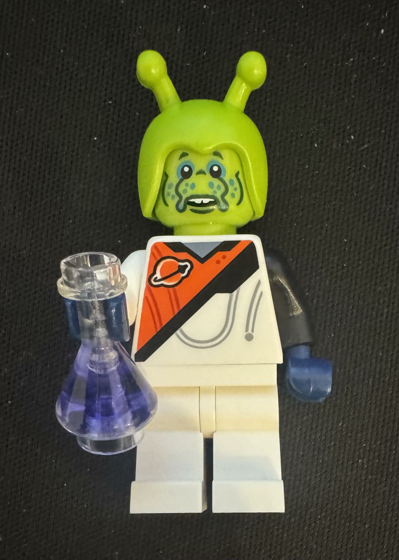 Orjinal Lego Minifigür Alien Astronaut