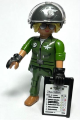 Playmobil Figures 71761 Series 27 - Military Pilot
