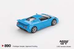 Mini GT Bugatti EB110 Super Sport Blu Bugatti 890