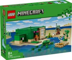 Lego Minecraft Kaplumbağa Plaj Evi 21254