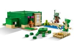 Lego Minecraft Kaplumbağa Plaj Evi 21254