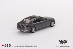 Mini GT BMW 750Li xDrive Bernina Grey Amber Effect - 515