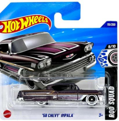 Hot Wheels Tekli Arabalar '58 Chevy İmpala HYX38 (Rod Squad)