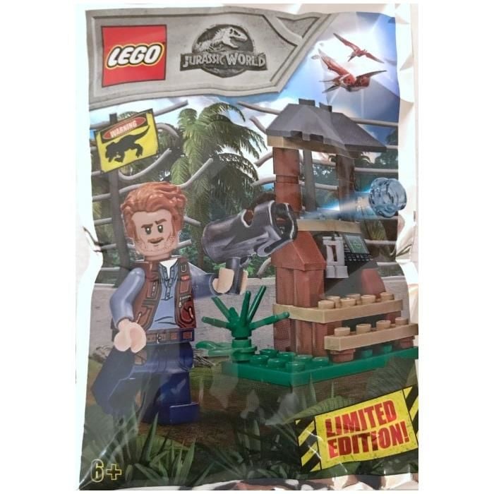 Lego Jurassic World Owen and lookout post Set 121802