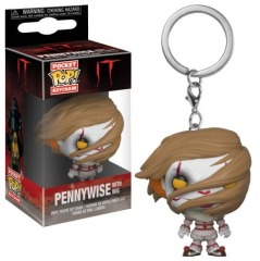 Funko Pop Pocket Keychain IT Pennywise With Wig