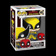 Funko Pop Deadpool & Wolverine With Babypool 1403