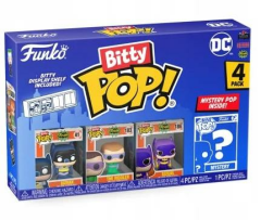 Funko Bitty Pop! DC 4'lü Paket (Figür Boyu 2,25 cm)