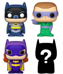 Funko Bitty Pop! DC 4'lü Paket (Figür Boyu 2,25 cm)