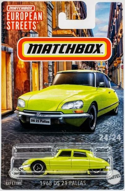 Matchbox European Streets - 1968 DS 21 Pallas HVV41