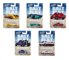 Hot Wheels Silver Series Salt Flat 5'li Set