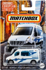 Matchbox European Streets - Renault Master Ambulance HVV43