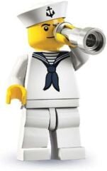 Lego Minifigür - Seri 4 - 8804 - 10 Sailor