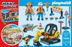 Playmobil 71045 City Action Yol Çalışmaları İnşaat Alanı