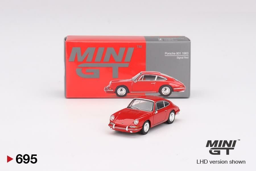 Mini GT Porsche 901 1963 Signal Red 695