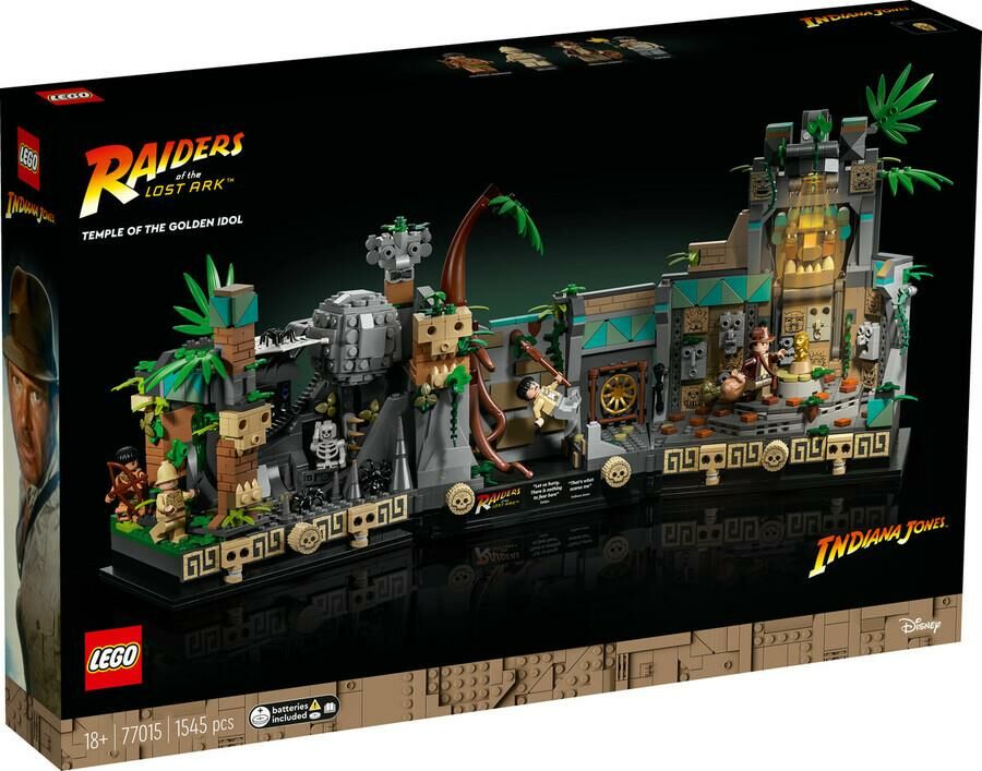 Lego indiana jones Altın İdol'ün Tapınağı 77015