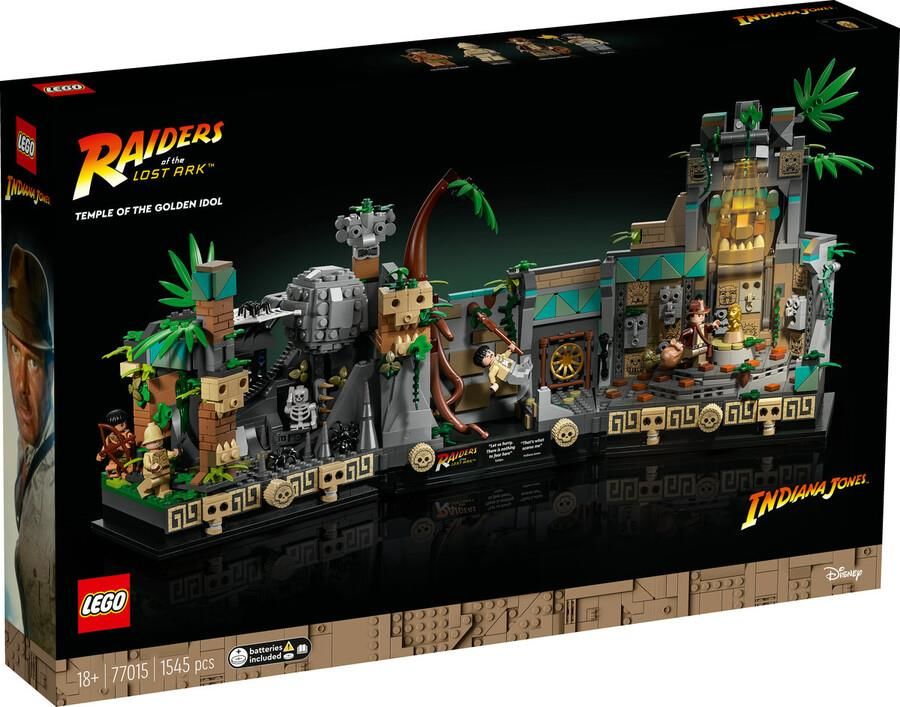 Lego indiana jones Altın İdol'ün Tapınağı 77015