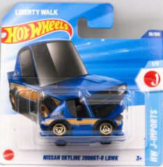Hot Wheels Tekli Arabalar Nissan Skyline 2000GT-R LBWK HYX54 (J-Imports)