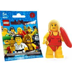 Lego 8684 Minifigür Seri 2 - 8 Lifeguard