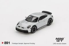 Mini GT Porsche 911 Dakar Ice Gray Metallic 891