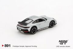 Mini GT Porsche 911 Dakar Ice Gray Metallic 891