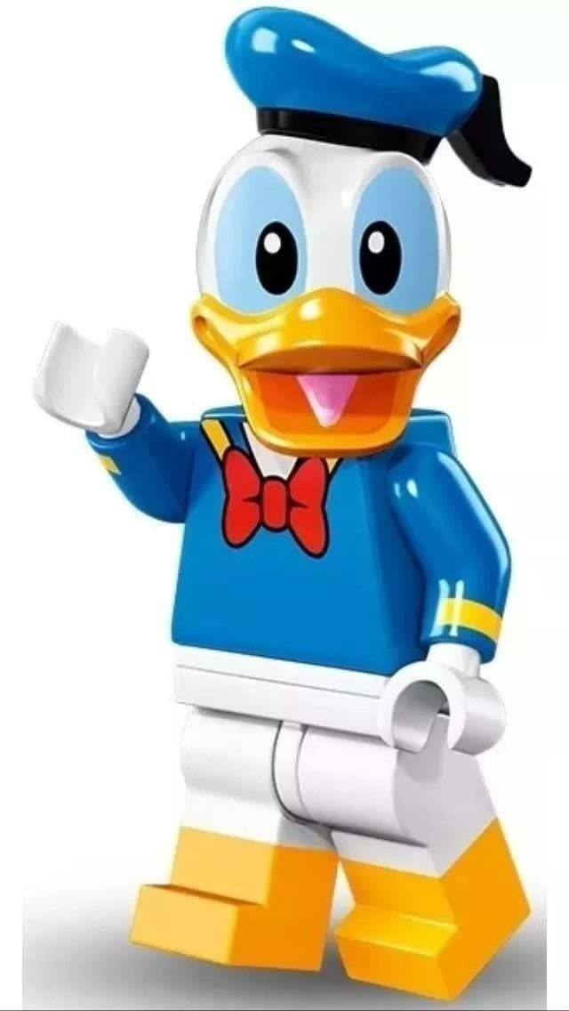 Lego Minifigür - Disney Seri - 71012 - 10 Donald Duck