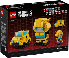 Lego Brickheadz Transformers Bumblebee Robot & Vehicle 40804
