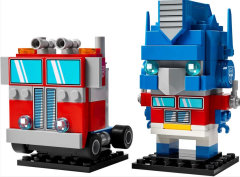 Lego Brickheadz Transformers Optimus Prime Robot & Vehicle 40803