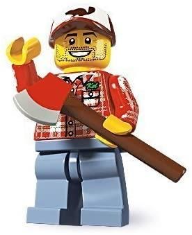 Lego Minifigür - Seri 5 - 8805 - 8 Lumberjack