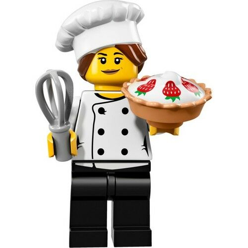 Lego Minifigür - Seri 17 - 71018 - 3 Gourmet Chef