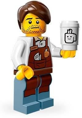 Lego Minifigür - Lego Movie Seri 1 - 71004 - 10 Larry The Barista