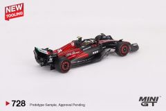 Mini GT Alfa Romeo C43 #24 Zhou Guanyu 2023 F1 2023 Australian GP 728