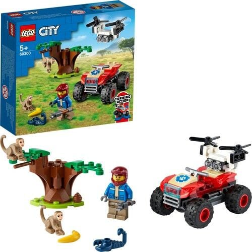 LEGO® City Vahşi Hayvan Kurtarma ATV’si 60300