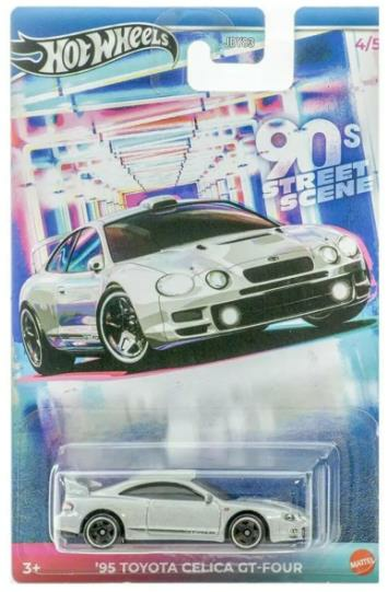 Hot Wheels 90's Street Scene '95 Toyota Cellica GT-Four JCB60