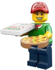 Lego Minifigür - Seri 12 - 71007 - 11 Pizza Delivery Man