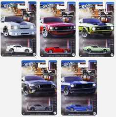 Hot Wheels Siver Series Ford Mustang 60 Years Anniversary 5'li Set GRT01