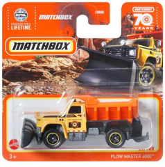 Matchbox Tekli Arabalar Plow Master 6000 HLD30