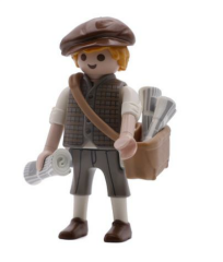 Playmobil Figures 71605 Series 26 - Newspaper Boy