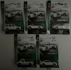Majorette Dubai Police Super Cars 5'li Set