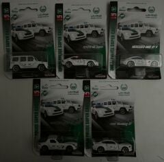 Majorette Dubai Police Super Cars 5'li Set