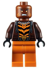 Lego Minifigür Super Heroes Bronze Tiger - Rebirth