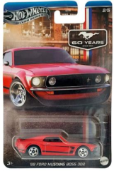 Hot Wheels Silver Series '69 Ford Mustang Boss 302 JBY51