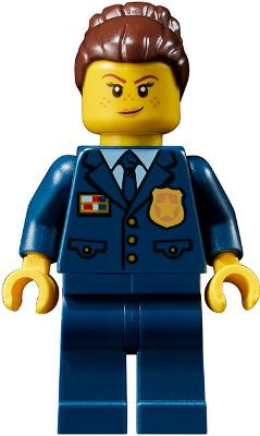 Lego Minifigür City Police Officer, Female