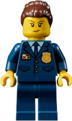 Lego Minifigür City Police Officer, Female