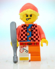 Orjinal Lego Minifigür Leg in Cast Fan
