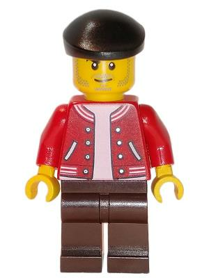 Lego Minifigür Newsstand Operator