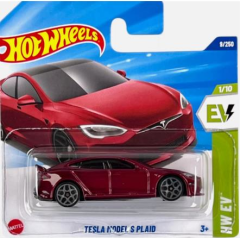 Hot Wheels Tekli Arabalar Tesla Model S Plaid HYW86 (Ev)
