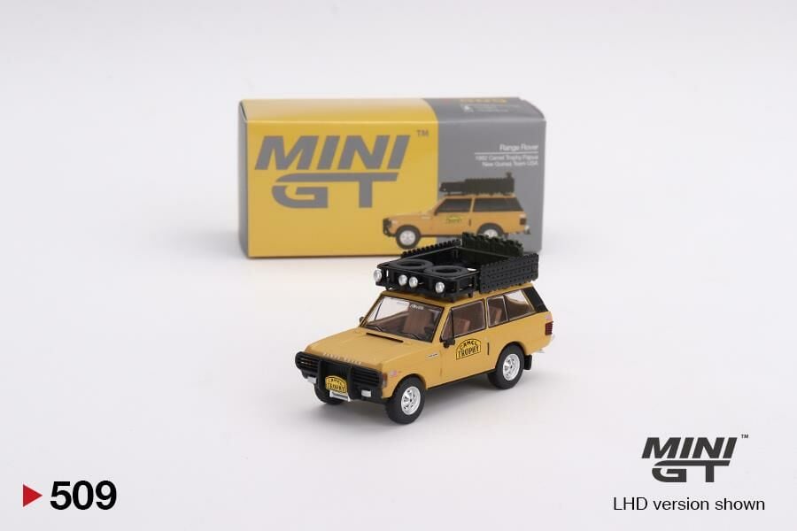 Mini GT Range Rover 1982 Camel Trophy Papua New Guinea Team USA - 509