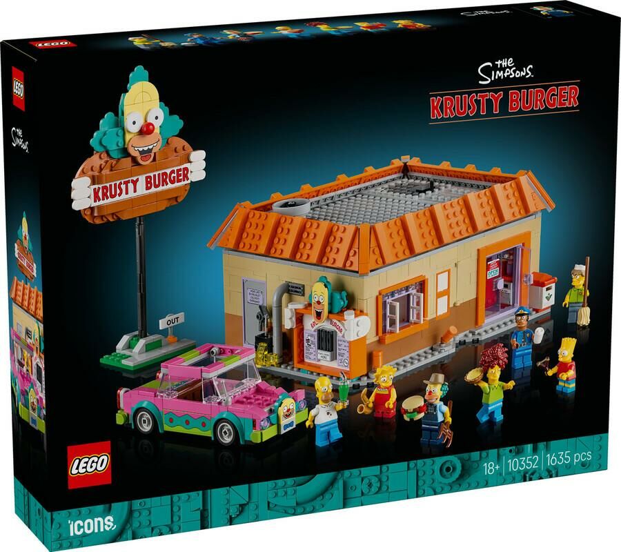 Lego icons The Simpsons: Krusty Burger 10352