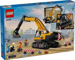 Lego City Sarı İnşaat Ekskavatörü 60420