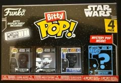 Funko Bitty Pop! Star Wars 4'lü Paket (Figür Boyu 2,25 cm)